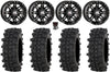 High Lifter HL3 14" Wheels Black 27" ACP Tires Honda Pioneer