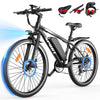 G28-1200W Peak 26" Electric Mountain Bike for Adults,48V Off-Road E-Dirt Bike (Removable Battery��45+ Mile Range,LCD Display,330 lbs Capacity,Pneumatic Tires-UL2849 Certified (Camp,Trail Rid)