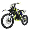 X-Pro Brand New Titan 250cc Gas Pit Dirt Bike with LED Headlight, 5-Speed Manual Transmission, Electric/Kick Start! Big 21"/18" Wheels!