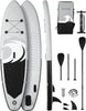 Naipo 10 in Inflatable Stand up Paddle Board 6 in Thick  SUP Paddle Board with Paddleboard Accessories Triple Action Pump Fishing Green