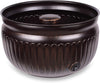 BirdRock Home Decorative Water Hose Pot - Distressed Bronze - 100 ft Hose