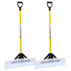 2PK The SnowPlow Snow Pusher Snow Shovel 30" 50530