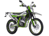 Trailmaster TM35X 250cc, Dual Sport Dirt Bike, 5-Speed Manual, Electric & Kick Start, LED Headlight, 21" Front Tire, 36.2" Seat Height (Green)