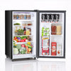 Upgraded Mini Fridge with Freezer, Compact Single Door, 3.2 Cu.Ft , Adjustable Thermostat, Low Noise, Perfect for Bedroom, Dorm, Office, 17.5" D x 17.7" W x 31.5" H, Black