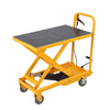 M optimized Hydraulic Lift Cart, 1100Lbs Capacity Manual Scissor Lift Table 33.5inch Lifting Height