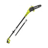 Ryobi One+ 18V 8" Cordless Battery Pole Saw Kit, Battery and Charger