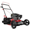 PowerSmart Gas Lawn Mower, 21 inches 144cc 2-in-1 Walk-Behind , Side Discharge Push Lawn Mower