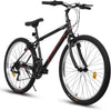 Ecarpat Mountain Bike 26 Inch for Men Women, 21 Speeds High-Carbon Steel Frame, Classic Adult Teens Sport Bicycle, V Brakes Bicycle for Snow City Commuters and Short Trip
