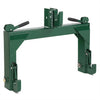 3 Point Quick Hitch, 3000 lbs 3-Pt Attachments Adaptation to Category 1 & 2 Tractor with 5 Level Adjustable Bolt (Orange)