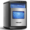 POKAIR Ice Maker, Nugget Ice Maker Portable Countertop 44lbs/Day, One-Touch Instant Ice & Self-Cleaning, Pebble Ice Machine for Home Office RV, Stainless Steel