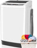 Qhomic Portable Washing Machine, 17.8lbs Large Fully-Automatic Laundry Washer, 10 Washing Programs & 8 Water Levels Selections Machine Ideal for Apartments Dorms Families