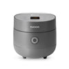 CUCKOO Rice Cooker 6 Cups Cooked, Warmer, Nonstick Pot and Fuzzy Logic Tech in Gray (CR-0375FG)