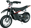 Razor Dirt Rocket MX125 Electric-Powered Dirt Bike - Black with Decal Included, for Child 5+