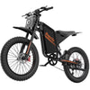 Electric Dirt Bike for Adults,60V 35Ah,3000W 45 MPH & 37-68 Miles Electric Motorcycle, 25’’ Fat Tire Off-Road Mountain Bike UL2849