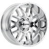 18x9 Ultra 203C Hunter Chrome Plated Wheel 6x135 (18mm)