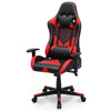 Magshion Ergonomic Gaming Chair, Comfortable Gaming Chair, Computer Chair Leather Desk Chair Adjustable Swivel Gaming Office Chair, Blue