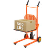 AECOJOY Hydraulic Material Lift Pallet Truck 500 Lbs,Lift Table Cart,32" Max Lift Height Pallet Truck Jack with Lockable Swivel Casters �C Ideal for Warehouse, Workshop and Garage Use