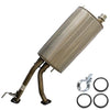Stainless Steel Exhaust Center Muffler Fits 2001-2007 Toyota Sequoia 4.7L - Direct Fit