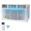 Garvee 5000 BTU Window Air Conditioner,Fast Cooling for Rooms up to 150 Sq. ft,Window Ac Unit with 7 Level Temperature Setting,White