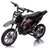 36V Electric Dirt Bike, Kids Ride on Motorcycle with LED Headlight, Leather Seat, Disc Brake