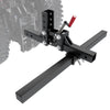 ATV/UTV Lift System Attachments,Manual Implement Lift 1-Point Implements Pro with 2" Receivers,Quick-Attach Accessories1-Point Lift System for ATV/UTV, 50 Inches Width,Height Adjust