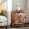 Ktaxon 6 Drawer Dressers Chests Sideboard Country Chests Solid Wood Retro Carved Entrance Cabinet