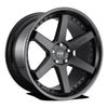 Niche M192 Altair 18X8.5 5X112 42Et 72.56Cb Gloss Black Matte Black Wheel
