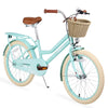 Aukfa 20 inch Girl's Bikes with Basket, Children's Bicycle for 7-10 Years Old Kids, Purple