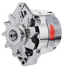 Powermaster 17294 Alternator 12si 100 Amp One Wire OE Look Chrome