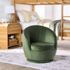 Better Homes & Gardens Mira Kids Swivel Chair, Cream Faux Shearling