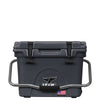 ORCA 20 Quart Hard Side Cooler Insulated Ice Chest, Starboard Blue