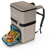 Ninja Outdoor FrostVault Go 24-Can Soft Cooler with Cold Dry Zone, Lakeshore Blue - FF124NV