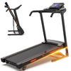 FLIMDER 330LBS Capacity 15% Auto Incline Folding Treadmills with APP for Home, 3.5HP 10MPH Speed Bluetooth Heart Rate Sensor for Running Walking Jogging Exercise Fitness