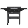 Charbroil? 28" XL Performance Series? Propane Gas Griddle with Cart 3 Burner Flat Top Grill