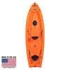 Lifetime Kokanee 10.5 ft Tandem Sit-on-Top Kayak, Orange (90537)