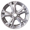 New OEM Replacement Wheel 17x7.5 in for 2010-2012 Ford Fusion Painted Silver 17 inch Aluminum Rim