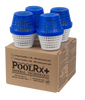 PoolRx Algaecide Mineral Unit Pool Chemicals, Blue, 4 Pack