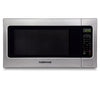 Farberware Countertop Microwave Ov 1100 Watts, 2.2 cu ft - Smart Sensor With LED Lighting and Child Lock - Perfect for Apartments and Dorms - Easy Clean Black Interior, Stainless Steel