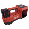 Milwaukee 2848-20 M18 18V Cordless Tire Inflator �C Compact, Portable Air Compressor, 150 PSI, Tool Only