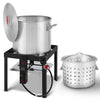 Feasto 80 quart Seafood Boil Pot Kit with Electronic Ignitor