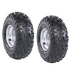 Set of 2 ATV Go Kart Tires 145/70-6 Tire With 6" Wheel Rims 3 Lug for Quad Mini Bike Go Cart Drift Trike 4 Wheelers Taotao Coolster 70cc 110cc 125cc Suzuki LT50 (2pcs)