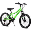AVASTA 20'' Big Kids Mountain Bike for Age 6 7 8 9 10 11 12 Years Old Boys Girls Teen with Suspension Fork Front & Rear Dual Hand Brakes 6 Speeds Drivetrain, Cyan