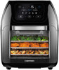 Chefman Multifunctional Digital 10 Qt. Air Fryer+ Rotisserie, Fry, Roast & Bake, 17 Presets - Black