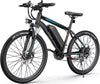 TotGuard Electric Bike for Adults 27.5" E-Bike with 500W Motor, Electric Mountain Bike with 48V 10Ah Battery, Lockable Suspension Fork, Shimano 21 Speed Gears UL2849