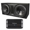 Rockford Fosgate High Efficient Powerful Car Subwoofers, Black, 15 x 9x 19 Inches, 100 oz
