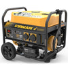 Firman Generators Gas Powered 4550-3650W Extend Run Portable Remote Start Generator with Wheel Kit