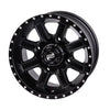 4/156 Tusk Cascade Wheel 14x7 4.0 + 3.0 Matte Black For Polaris RZR XP 1000 2014-2021