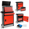 Tool Chest, 5-Drawer Rolling Tool Storage Cabinet with Detachable Top Tool Box, Universal Lockable Wheels