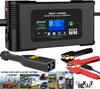 Golf cart Battery Charger, 48V 13A and 36V 18A Trickle Battery Charger,48 Volt cart Golf Charger,for 48 Volt Club Golf Car,Lithium,LiFePO4,Lead-Acid AGM/Gel/SLA..Battery Charger,3 Pin Round Plug
