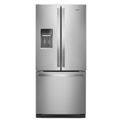 Whirlpool Wrf560seh 30" Wide 19.7 Cu. Ft. French Door Refrigerator - Stainless Steel